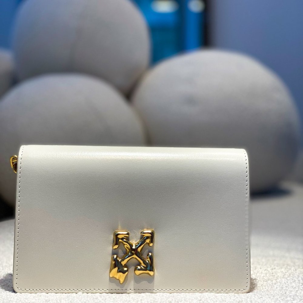 Off-White Arrow Motif Crossbody Bag